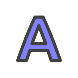 abc123-alphabet-a-color-border-text-73_256.png