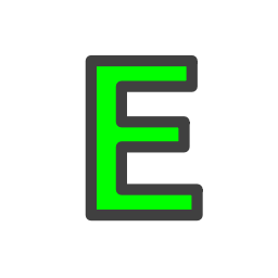 abc123-alphabet-e-color-border-text-77_256.png