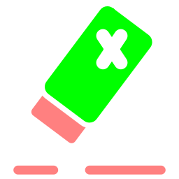 color-4-text-body-box-bottomline-green-erase-clear-1330-148_256.png