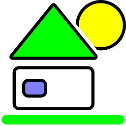 geometry-figures-line-rectangle-circle-house-picture-115-116_256.png