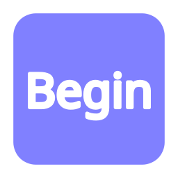 video-4-words-begin-text-button-blue-486_256.png