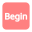 video-4-words-begin-text-button-red-487_256.png