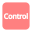 video-4-words-control-text-button-red-787_256.png