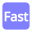 video-4-words-faster-text-button-blue-774_256.png