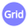 video-4-words-grid-text-button-blue-circle-814_256.png