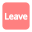 video-4-words-leave-text-button-red-661_256.png