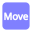 video-4-words-move-text-button-blue-804_256.png