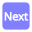 video-4-words-next-text-button-blue-504_256.png