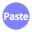 video-4-words-paste-text-button-blue-circle-844_256.png