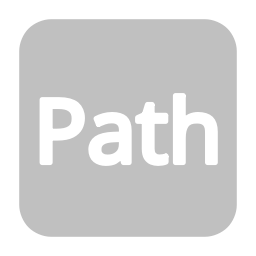 video-4-words-path-text-button-gray-818_256.png