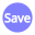 video-4-words-save-text-button-blue-circle-826_256.png