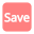 video-4-words-save-text-button-red-823_256.png