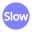video-4-words-slow-text-button-blue-circle-772_256.png