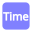 video-4-words-time-text-button-blue-648_256.png