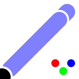 color-3-bigstylus-rgbcolor-1930-blacktrans-blue-hotpointlefttop-135_256.png