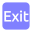 video-4-words-exit-text-button-blue-671_256.png