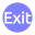 video-4-words-exit-text-button-blue-circle-675_256.png