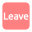 video-4-words-leave-text-button-red-666_256.png