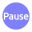 video-4-words-pause-text-button-blue-circle-507_256.png
