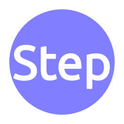 video-4-words-step-text-button-blue-circle-609_256.png