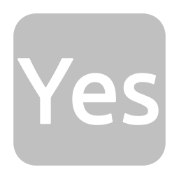video-4-words-yes-text-button-gray-703_256.png