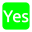 video-4-words-yes-text-button-green-700_256.png