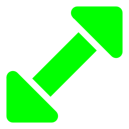 Vergrößern im Programm-Menü